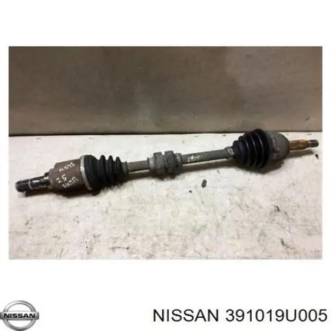 Привод передний левый 391019U005 NISSAN