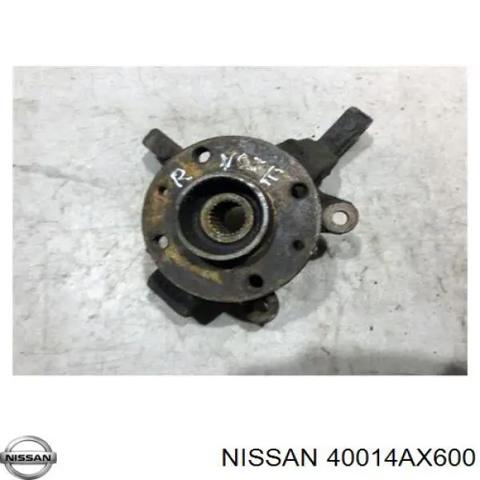 Цапфа - поворотный кулак передний, правый 40014AX600 NISSAN