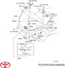 Правая петля капота  5341048020 TOYOTA