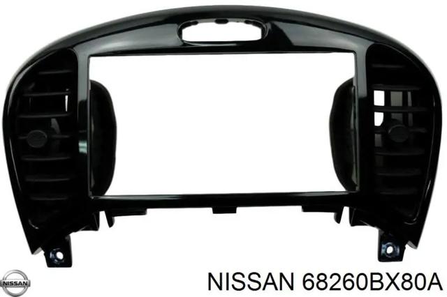 Облицовка приборов управления "торпедо" 68260BX80A NISSAN