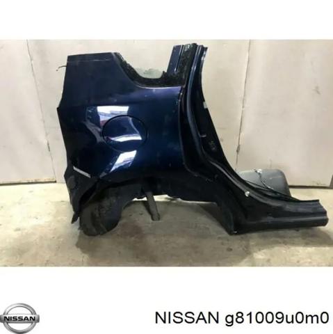 Боковая часть задняя правая G81009U0M0 NISSAN