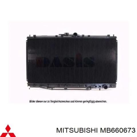 Радиатор охлаждения MB660673 MITSUBISHI