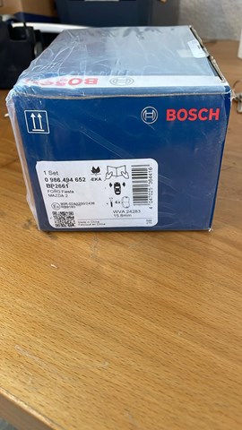 0986494652 BOSCH Передние тормозные колодки купить в Хмельницкий