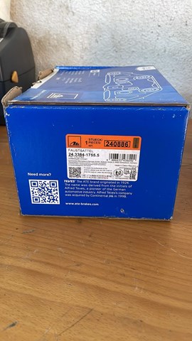ATE 24338417555 Суппорт тормозной задний левый в наличии Черкассы