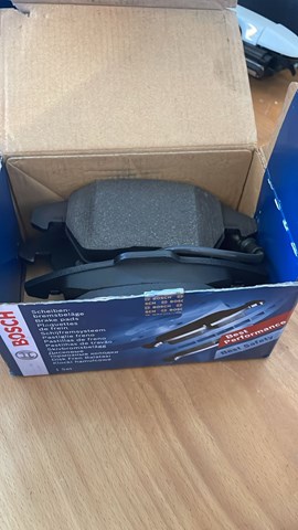 986424797 BOSCH Колодки тормозные передние дисковые купить в Украина