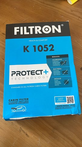 K1052 FILTRON Фильтр салона купить в Житомир