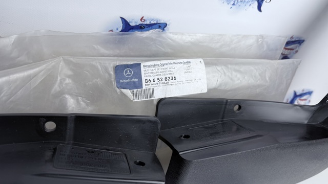 B66528236 MERCEDES Брызговики передние, комплект купить в Ровно