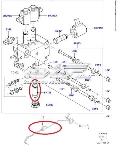 RVJ100010 Фильтр воздушный компрессора подкачки (амортизаторов) купить Ирпень