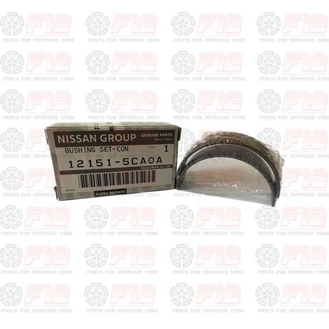 Вкладыши коленвала шатунные комплект 1-й ремонт 121515CA0A NISSAN