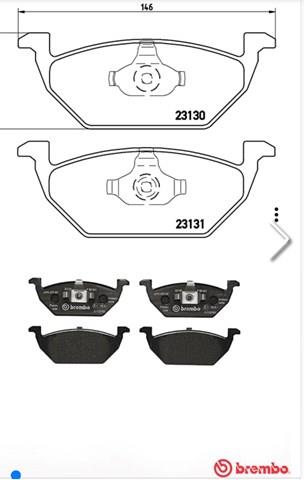 P85041 Колодки тормозные передние дисковые купить Хмельницкий