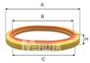 Элемент воздушного фильтра A338 MFILTER