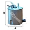Фильтр тонкой очистки топлива DF3512 MFILTER