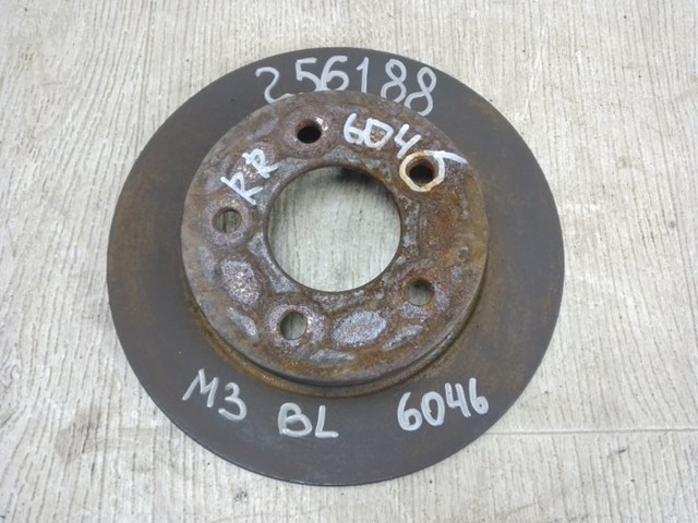 Тормозной диск задний mazda 3 bl 09-13 C24Y-26-251D