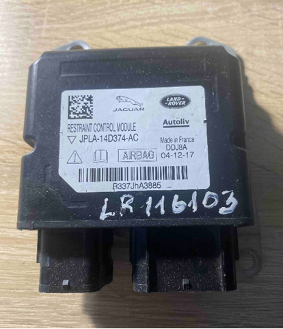 LR116103 LAND ROVER Модуль-процессор управления подушкой безопасности (ЭБУ AIRBAG) купить в Украина