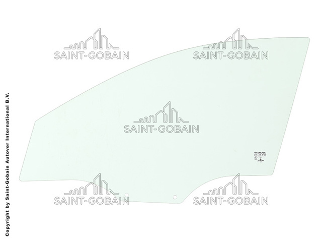 Окно (передней двери) двери 3016LGNS4FD SEKURIT