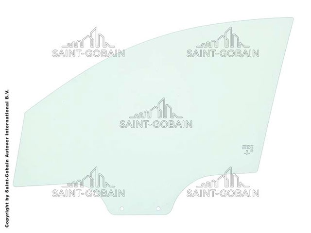 Стекло пассажирской двери 4137RGNH5FD SEKURIT