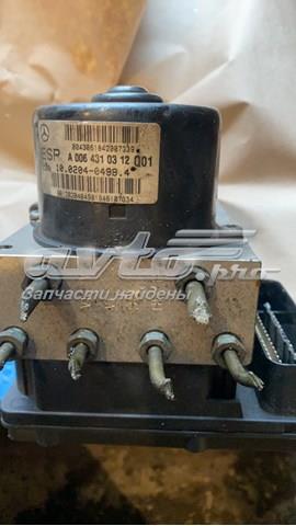 Блок ABS гидравлический A0064310312 MERCEDES