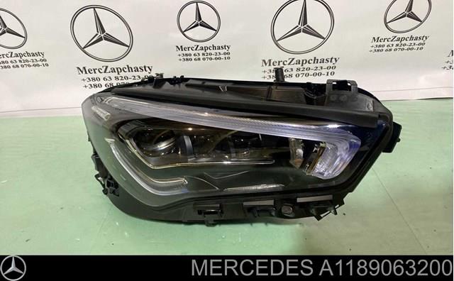 Фара комбинированная, передняя A1189063200 MERCEDES