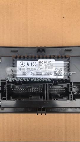 Блок управления печкой A1669008103 MERCEDES