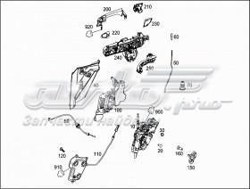 MERCEDES A2047302835 Замок двери задней правой в наличии Ужгород