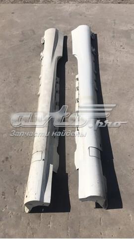 Накладка наружняя (молдинг) порога, правый A2076981354 MERCEDES