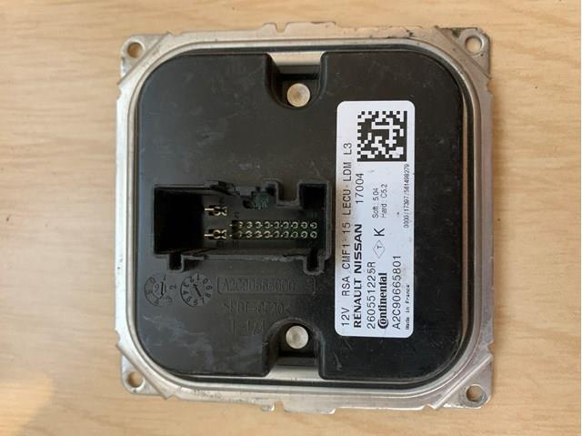 Модуль управления светом фар 260551225R RENAULT