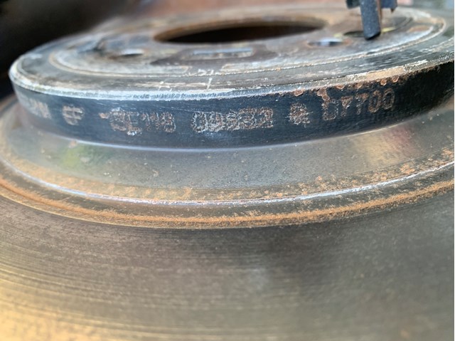 HYUNDAI 58411D7700 Диск тормозной задний в наличии Львов