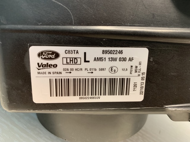 FORD AM5113W030AF Фара левая в наличии Киев
