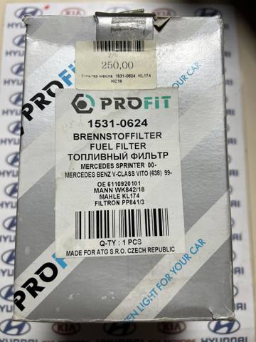 Топливный фильтр 15310624 PROFIT