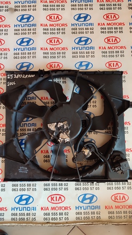 Диффузор радиатора охлаждения в сборе с крыльчаткой 253802K000 HYUNDAI