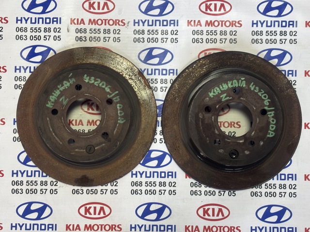Тормозные диски 43206JD00A NISSAN