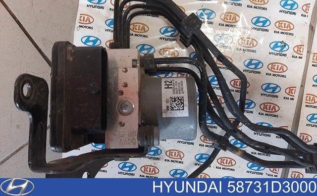 Шланг тормозной передний, левый 58731D3000 HYUNDAI