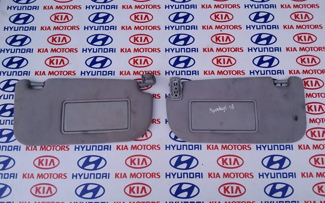 Козырек солнцезащитный автомобиля 852011F060LX HYUNDAI