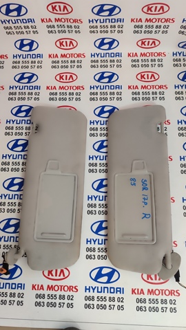 Козырек солнцезащитный автомобиля 85220C6010BHH HYUNDAI