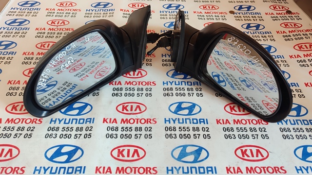 Левое боковое зеркало 876101H000CA HYUNDAI