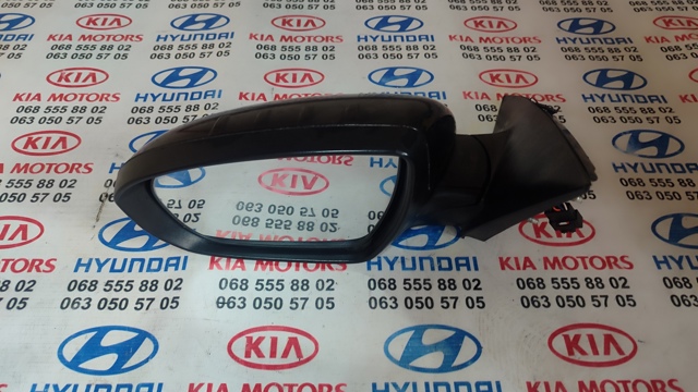 Левое боковое зеркало 876104C501 HYUNDAI