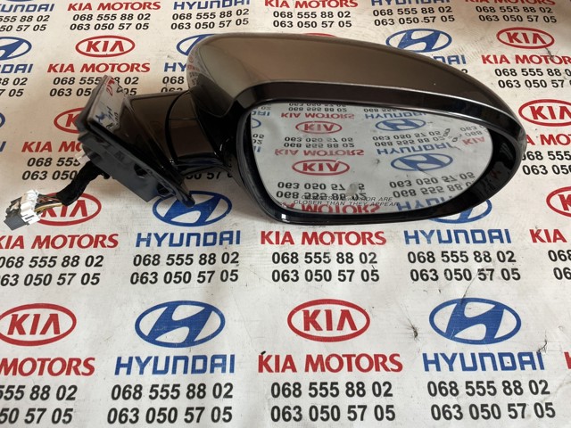 Зеркало заднего вида правое 87620C6020 HYUNDAI