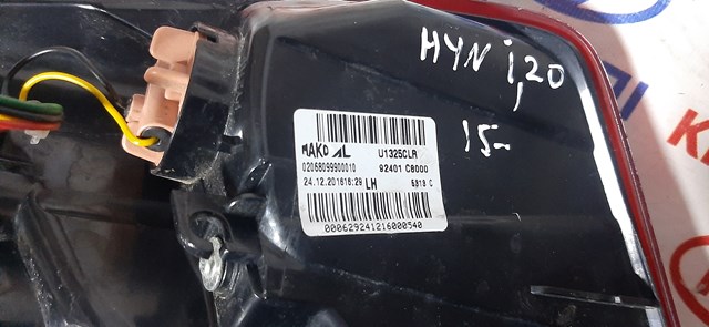 HYUNDAI 92401C8000 Фонарь задний левый внешний в наличии Винница