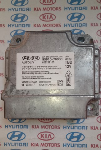 Модуль-процессор управления подушки безопасности 95910C6000 HYUNDAI