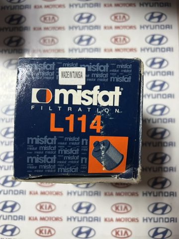 Масляный фильтр двигателя L114 MISFAT