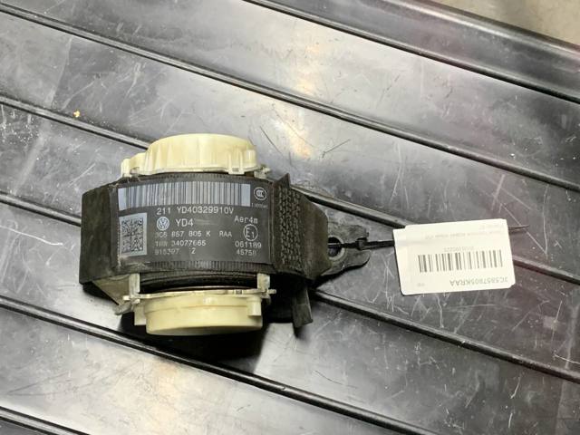 Ремень безопасности задний левый 3C5857805KRAA VAG