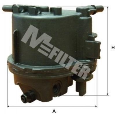 Фільтр паливний nemo/bipper 1.4hdi 08- DF 3511