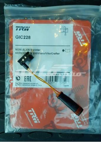 GIC228 Датчик износа тормозных колодок передний правый купить Полтава