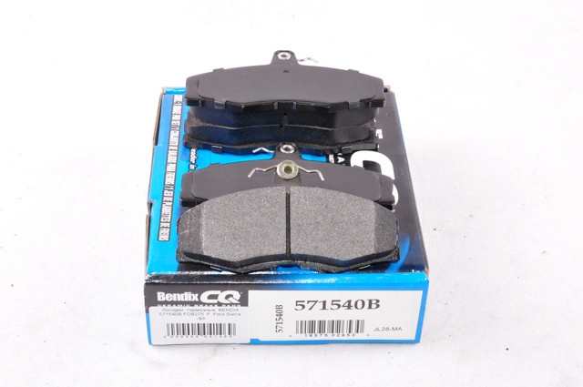 Передние тормозные колодки 571540B BENDIX