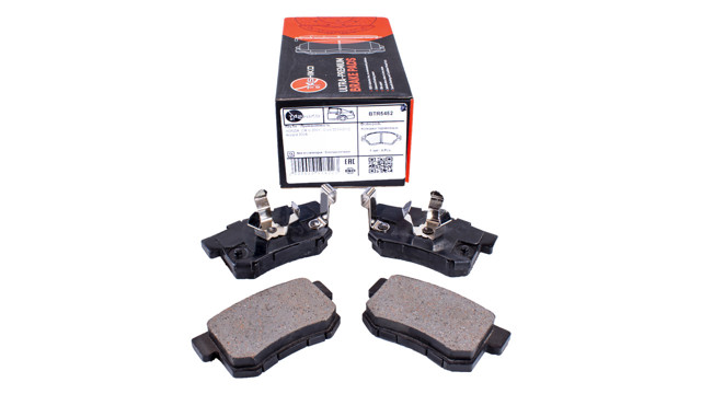 Задние тормозные колодки BTR5452 TASHIKO
