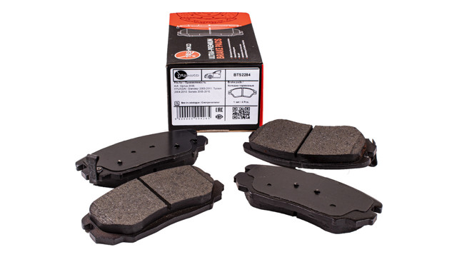 Колодки передние BTS2284 TASHIKO