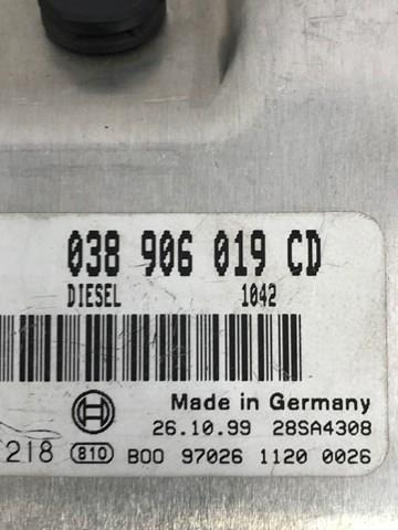 VAG 038906019CD Модуль управления (ЭБУ) двигателем в наличии Николаев