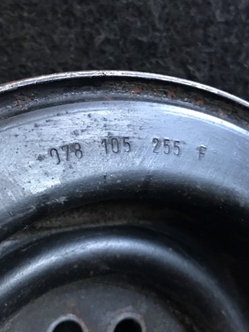 078105255F VAG Шкив коленвала купить в Павлоград