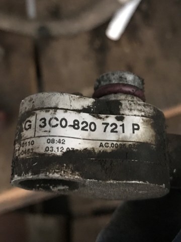 VAG 3C0820721P Шланг кондиционера, от компрессора к радиатору в наличии Николаев