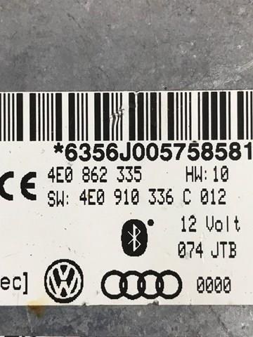 4E0862335 VAG Блок управление Bluetooth купить в Полтава